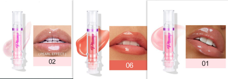 New Tube Lip Rich Lip Color Slightly Spicy Lip Honey Lip Glass Mirror Face Lip Mirror Liquid Lipstick